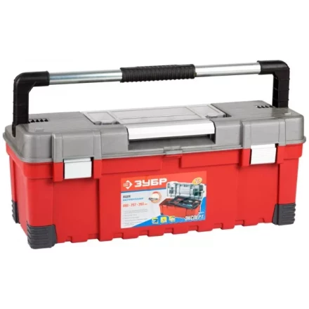 Ящик ЗУБР &quot;ЭКСПЕРТ&quot; пластмассовый для инструмента, 26&quot; 38135-26 купить в Уфе