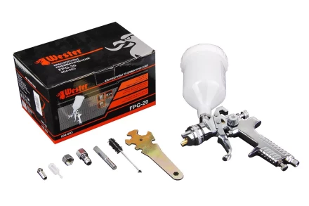 Краскопульт пневматический WESTER FPG-20  профи купить в Уфе