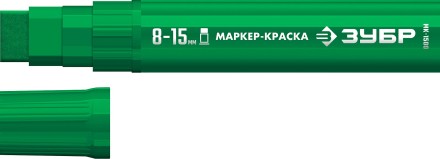 ЗУБР МК-1500 зеленый, 8-15 мм маркер-краска (06329-4) купить в Уфе