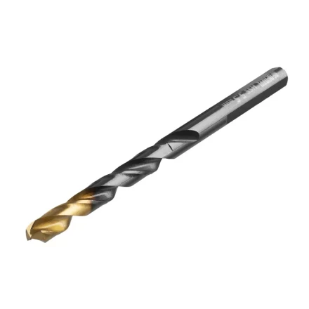 Сверло по металлу, 5,5 мм, HSS-Tin, Golden Tip, 10 шт. Denzel 717214 купить в Уфе