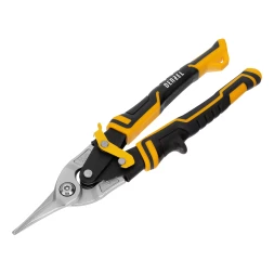 Ножницы по металлу Denzel 78370, 270 мм, прямой рез, сталь-CrMo, трехкомпонентные рукоятки