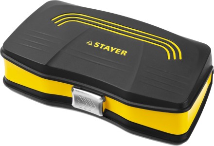 Набор STAYER &quot;PROFESSIONAL&quot;: Биты и торцовые головки с трещеткой и воротком, 39 предметов 25135-H39 купить в Уфе