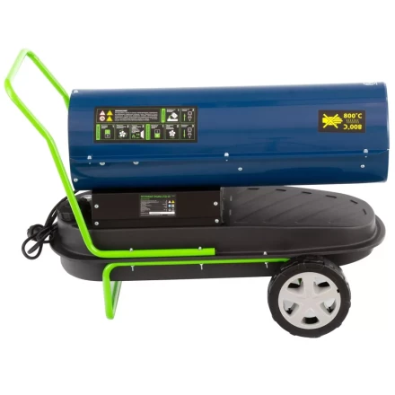 Дизельная тепловая пушка Сибртех СТД-30, 30 кВт, 750 м3/ч, прямой нагрев купить в Уфе