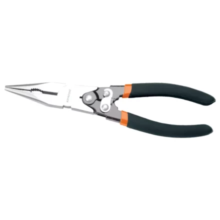 Тонкогубцы  Double Force с двойным рычажным механизмом  Double Force Cr-V 200 мм Кратон 2 12 01 009 купить в Уфе