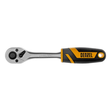Ключ-трещотка 3/8&quot; Denzel 14032, 90 зубьев, с быстрым сбросом, CrV купить в Уфе