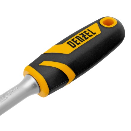 Ключ-трещотка 3/8&quot; Denzel 14032, 90 зубьев, с быстрым сбросом, CrV купить в Уфе