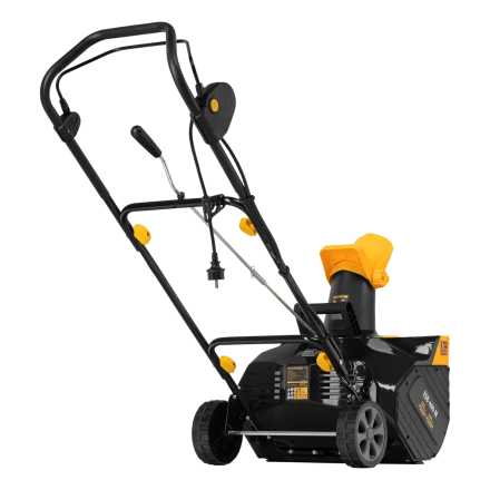 Электрическая снегоуборочная машина Denzel ESB-460-M 97628, 1.8 кВт, металлический шнек, LED фара купить в Уфе