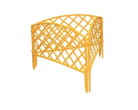 Забор декоративный &quot;Плетенка&quot; 24 х 320 см желтый Россия 65001 купить в Уфе