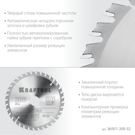 Диск пильный OPTIMA, повышенный ресурс 36951-200-32 купить в Уфе