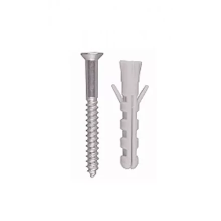 Дюбеля с шурупами, 8x40мм / 5х45мм, 10шт 3066-45-8 купить в Уфе