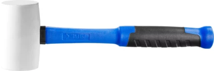 Киянка ЗУБР &quot;ПРОФЕССИОНАЛ&quot; резиновая белая, с фиберглассовой ручкой, 680г 20531-680_z02 купить в Уфе