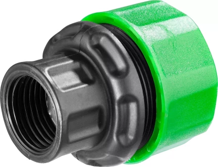 Зажим цанговый (резьба внешняя-шланг), РОСТОК 426363, 1/2&quot; x 3/4&quot; 426364 купить в Уфе