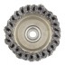 Щетка для УШМ Heavy Duty, 100 мм, М14, &quot;чашка&quot;, крученая металлическая проволока  MATRIX 74672 купить в Уфе