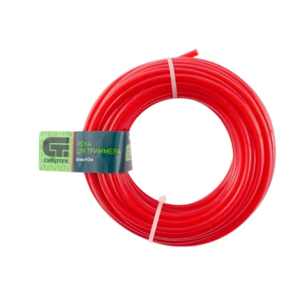 Леска для триммера круглая, 4,0 мм х 10 м, Россия Сибртех 961495 купить в Уфе