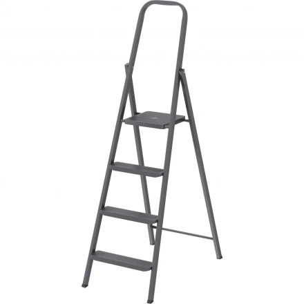 Стремянка 4 ступени компактная стальная Россия Сибртех 97944 купить в Уфе