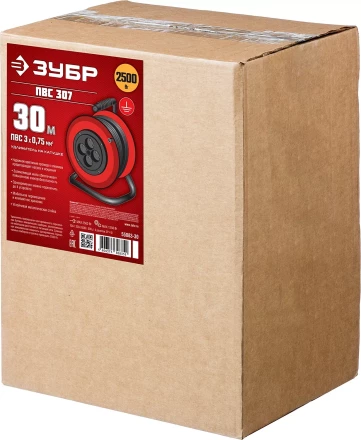 Удлинители на пластиковой катушке ПВС 307 силовые серия МАСТЕР купить в Уфе