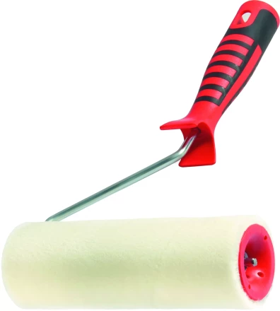 Валик &quot;Велюр&quot; с двухкомпонентной ручкой 180 мм ворс 4 мм D 44 мм шерсть  MATRIX 80662 купить в Уфе