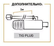 Горелка TIG 26V 180A(35%) M12x1, 4m вентильная (без силового разъема) SM4401-00 Ref.	 Aurora купить в Уфе