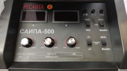 Полуавтоматический сварочный аппарат инверторный Ресанта САИПА-500 купить в Уфе