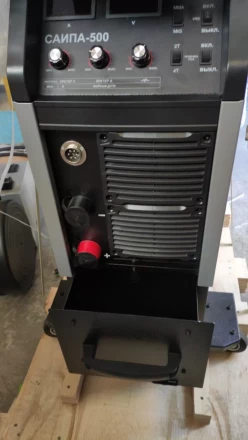 Полуавтоматический сварочный аппарат инверторный Ресанта САИПА-500 купить в Уфе