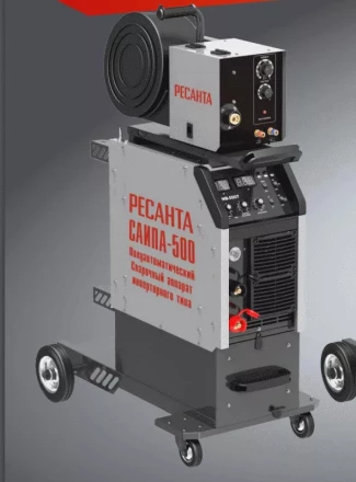 Полуавтоматический сварочный аппарат инверторный Ресанта САИПА-500 купить в Уфе