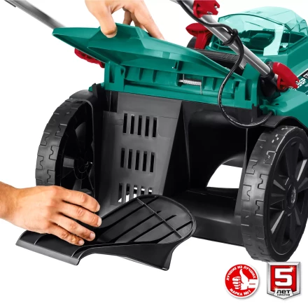 ЗУБР С1-18, 36 В, 37 см, без АКБ, бесщеточная газонокосилка (ГКЛ-3736) купить в Уфе