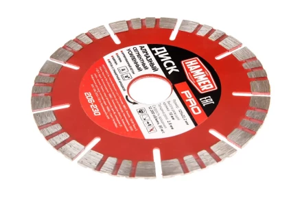 Круг алмазный HAMMER (206-230) Ф125х22мм по железобетону купить в Уфе