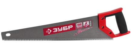 Ножовка по дереву (пила) ЗУБР МОЛНИЯ-5 450 мм, 5 TPI, прямой крупный зуб, быстрый рез поперек волокон, для крупных и средних заготовок 15075-45_z01 купить в Уфе