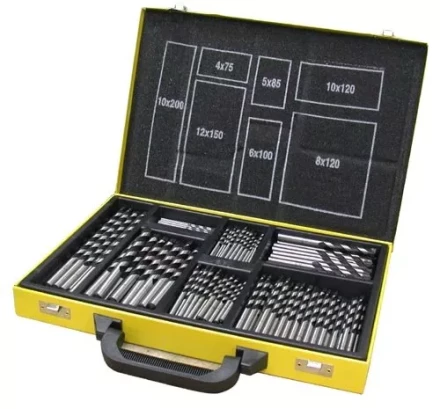 Набор сверл д/бет. 220шт в мет.чемодане 1/2 9372 купить в Уфе