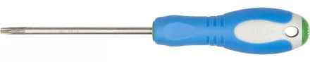 Отвертка ЗУБР, Cr-V сталь, трехкомпонентная рукоятка, цветовая индикация типа шлица, TORX №25, 100мм 25254-25-100 купить в Уфе