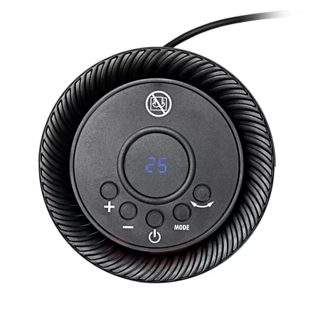 Тепловентилятор электрический керамический Denzel DTFC-1200, 3 режима, вентилятор, нагрев 600/1200 Вт 96418 купить в Уфе