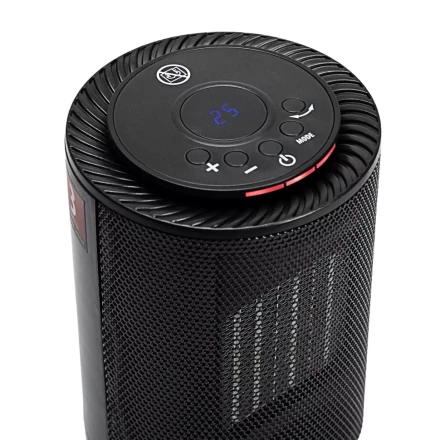 Тепловентилятор электрический керамический Denzel DTFC-1200, 3 режима, вентилятор, нагрев 600/1200 Вт 96418 купить в Уфе