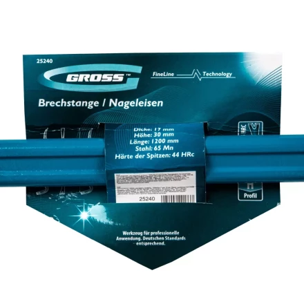 Лом-гвоздодер, двутавровый профиль, 1200х30х17 мм// Gross 25240 купить в Уфе