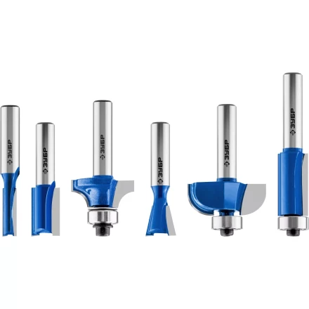 ЗУБР 6 шт, набор профильных фрез по дереву, Профессионал (28795-H6) купить в Уфе