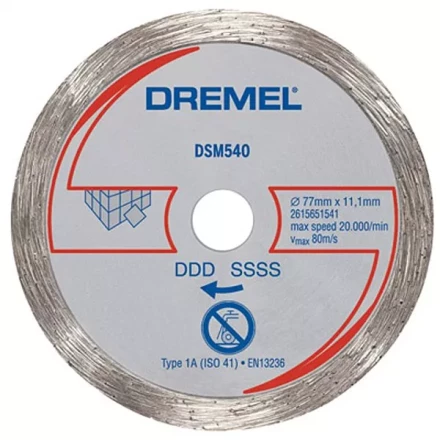 Диск алмазный для пилы DSM20 по мрамору DSM540 Dremel купить в Уфе