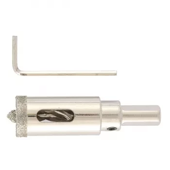 Сверло алмазное по керамограниту 18 х 67 мм 3-гранный хвостовик MATRIX 726183 купить в Уфе