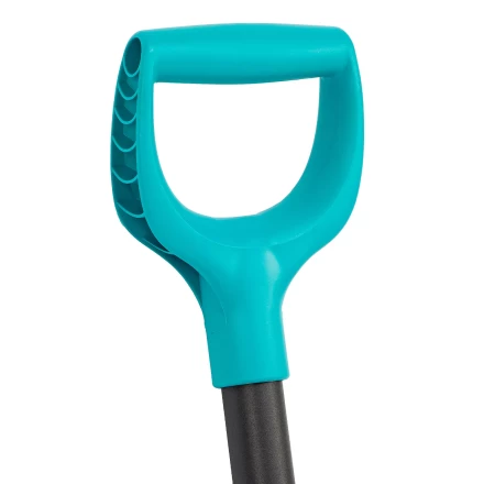 Лопата для уборки снега Palisad 61677, полипропилен, 365х450х1355 мм, алюминиевый черенок, усиленная, LUXE купить в Уфе