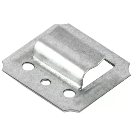 Кляймер №3,5 оцинкованный с гвоздями 100штук  Россия Сибртех 465735 купить в Уфе