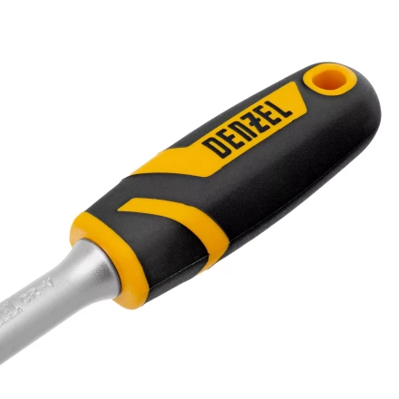 Ключ-трещотка 1/2" Denzel 14033, 90 зубьев, с быстрым сбросом, CrV купить в Уфе