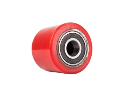 Колесо полиуретан 80х60 мм с подшипником для тележек гидравлических 1047307 купить в Уфе