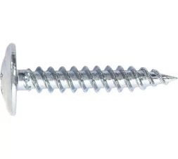 Саморезы 4,2х75 мм с прессшайбой PH №2 наконечник сверло оцинкованные 3000 шт ШУРУПЬ 48757