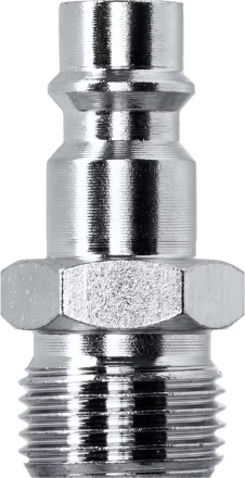 Переходник KRAFTOOL EXPERT QUALITAT для пневмоинструмента, резьба 1/4 папа - быстросъемное соединение папа 06592-3/8 купить в Уфе