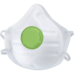 Полумаска фильтрующая (респиратор) формованная, модель "Исток", с клапаном выдоха, FFP1 NR Россия 892507