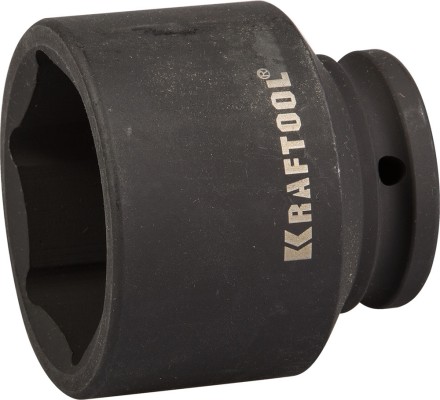 Торцовая головка KRAFTOOL &quot;INDUSTRIE QUALITAT&quot; ударная (3/4&quot;), FLANK, Cr-Mo, фосфатированная, 55 мм 27945-55_z01 купить в Уфе