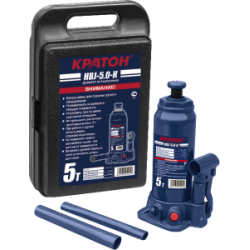 Домкрат бутылочный в кейсе Кратон HBJ-5.0-K 2 30 01 004 купить в Уфе