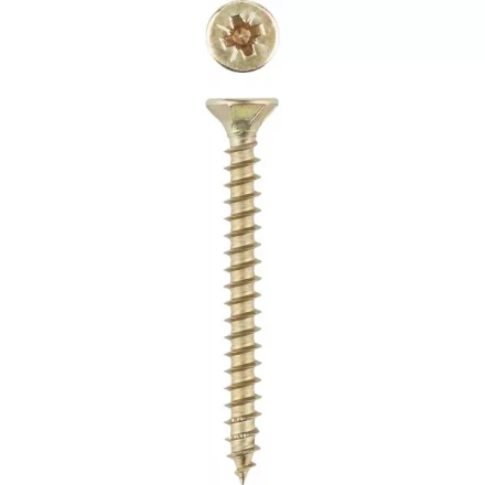 Шурупы ЗУБР "ПРОФЕССИОНАЛ" для твердых пород дерева, хроматированные, 6.0x90мм, 10шт 4-300407-60-090 купить в Уфе