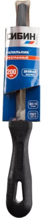 Напильник СИБИН трехгранный с пластиковой рукояткой, 200мм 16703-20 купить в Уфе