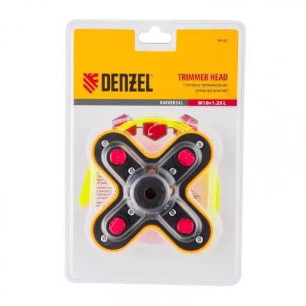 Головка триммерная универсальная гайка М10 х 1,25 левая Denzel 96362 купить в Уфе