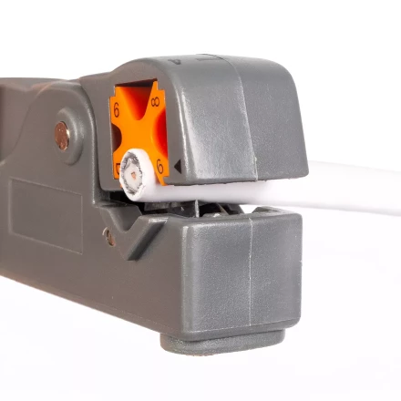 Стриппер КВТ КС-332 для снятия изоляции с коаксиального кабеля (85449) купить в Уфе