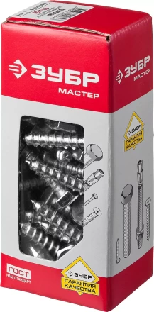 Шурупы ЗУБР "МАСТЕР" с шестигранной головкой, оцинкованные, 10x50мм, 45шт 4-300451-10-050 купить в Уфе